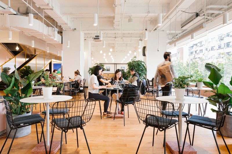 越秀金融大厦 冼村联合办公空间 Wework