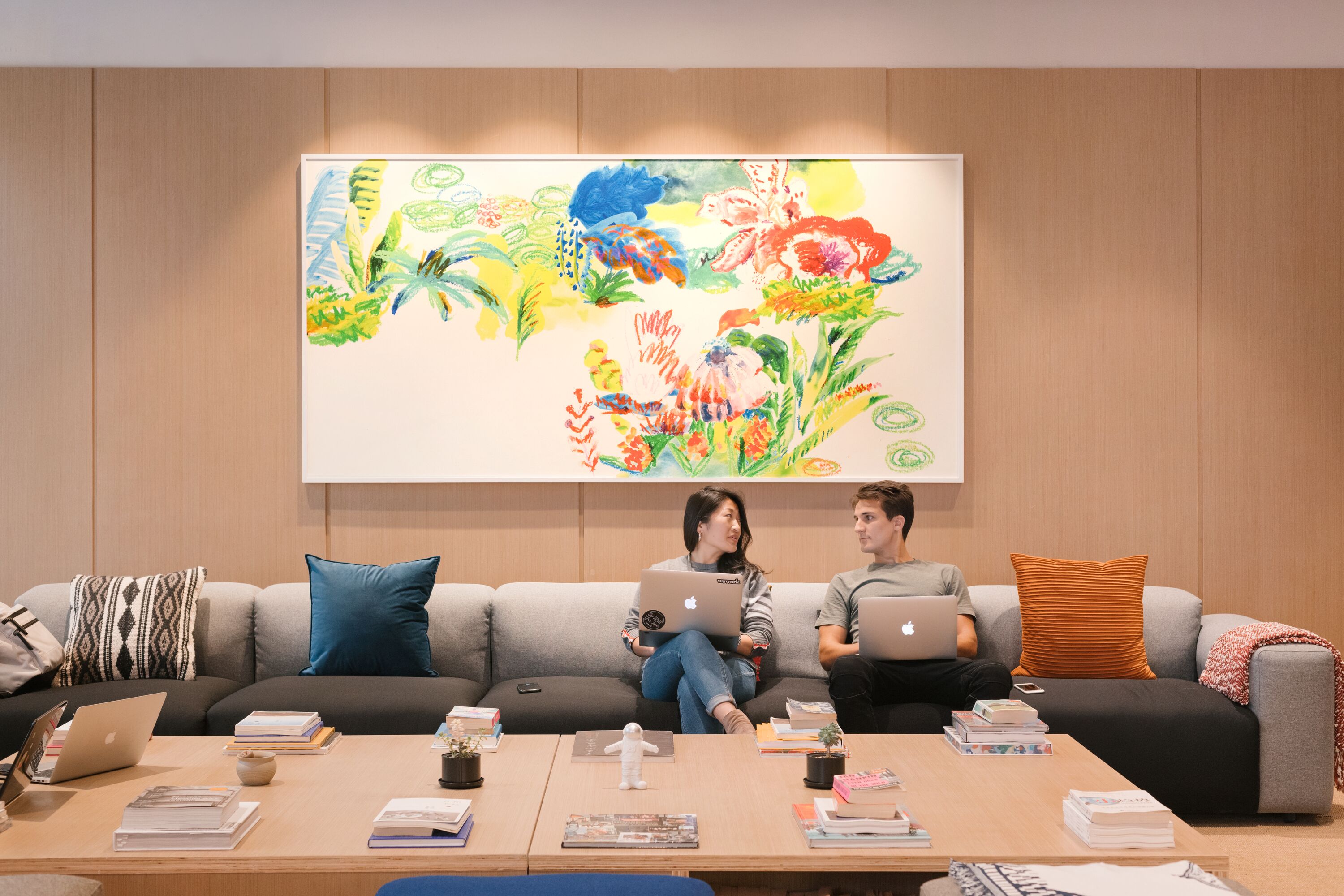 1 Person Coworking Desk