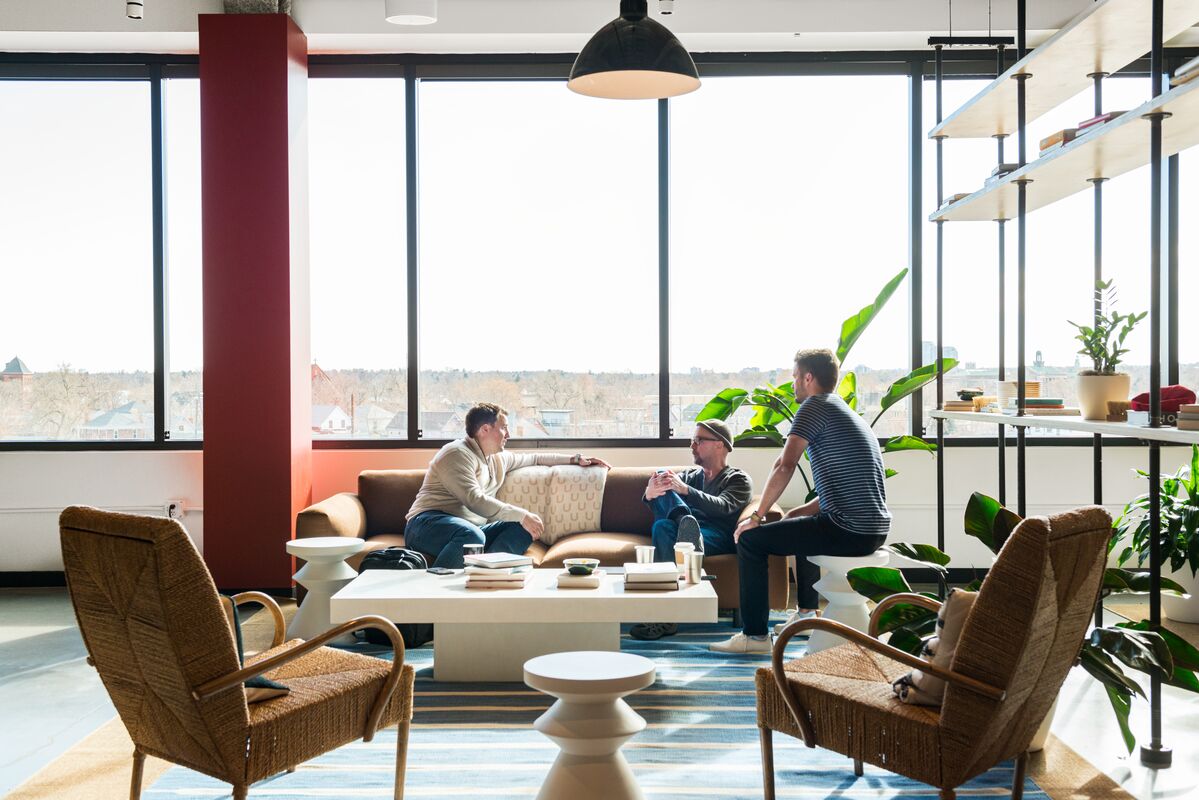 The Hub River North Art District Office Space Wework