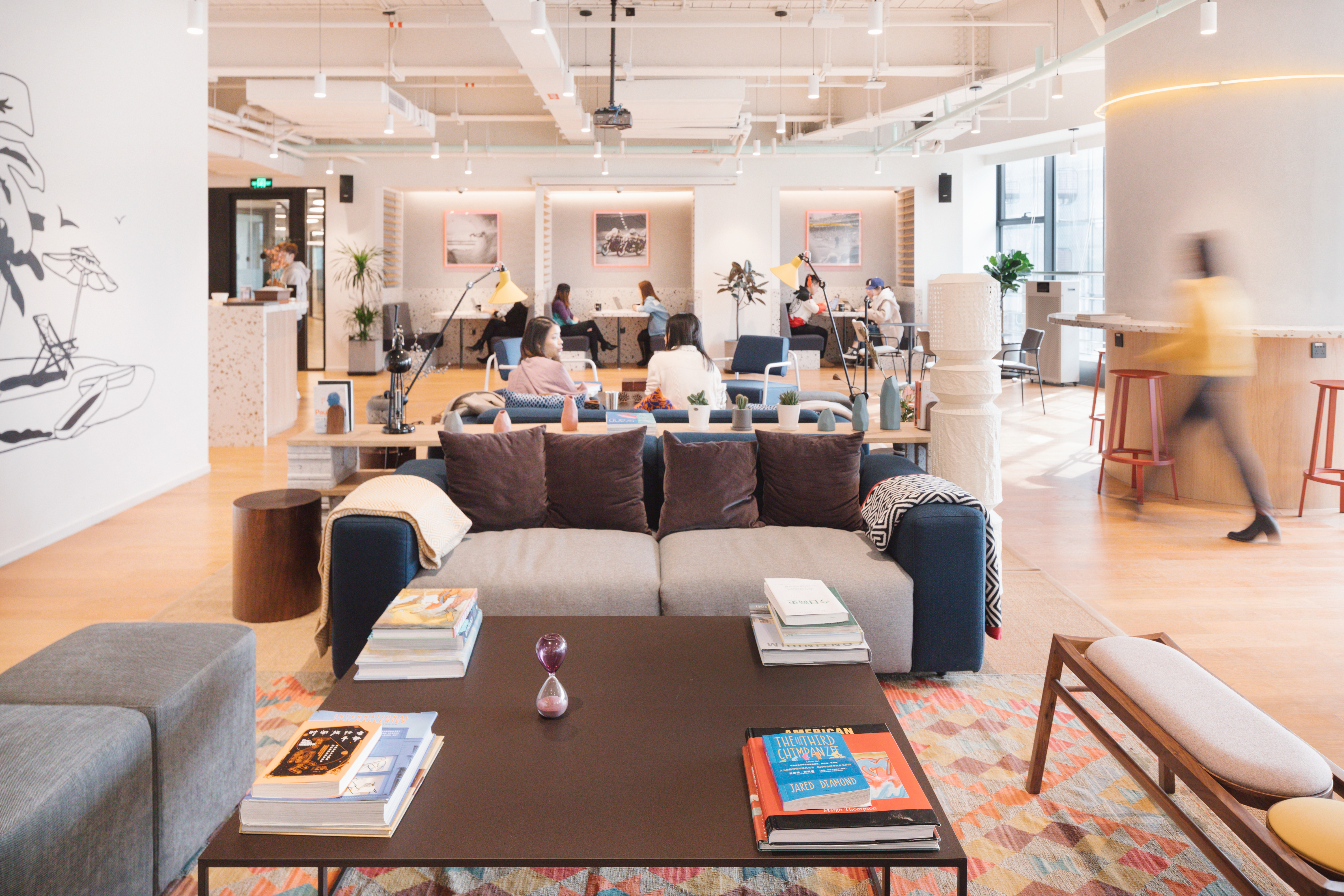 Air China Century Building Coworking Office Space Wework Beijing