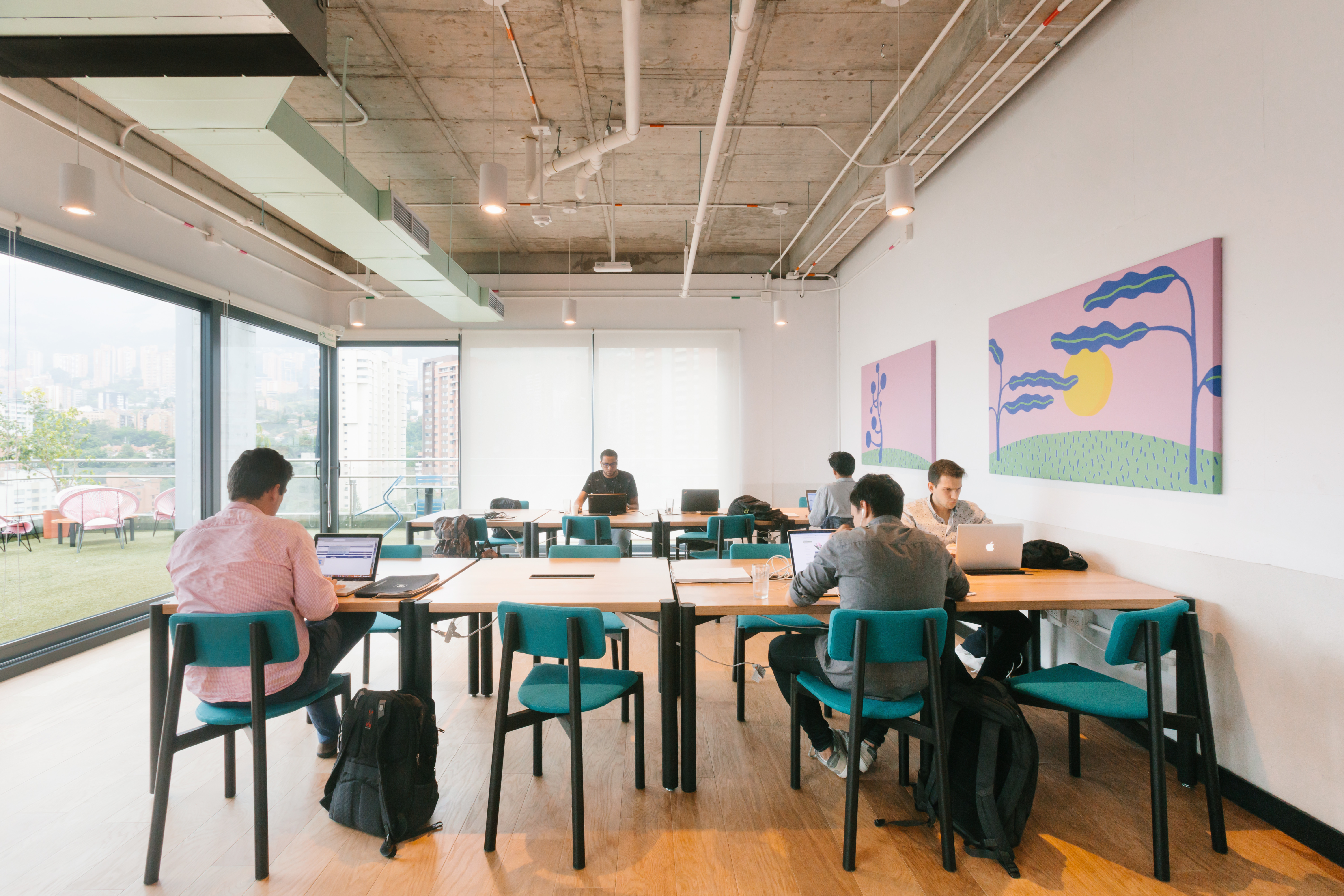 Espacios de oficina de coworking en Los Balsos II WeWork