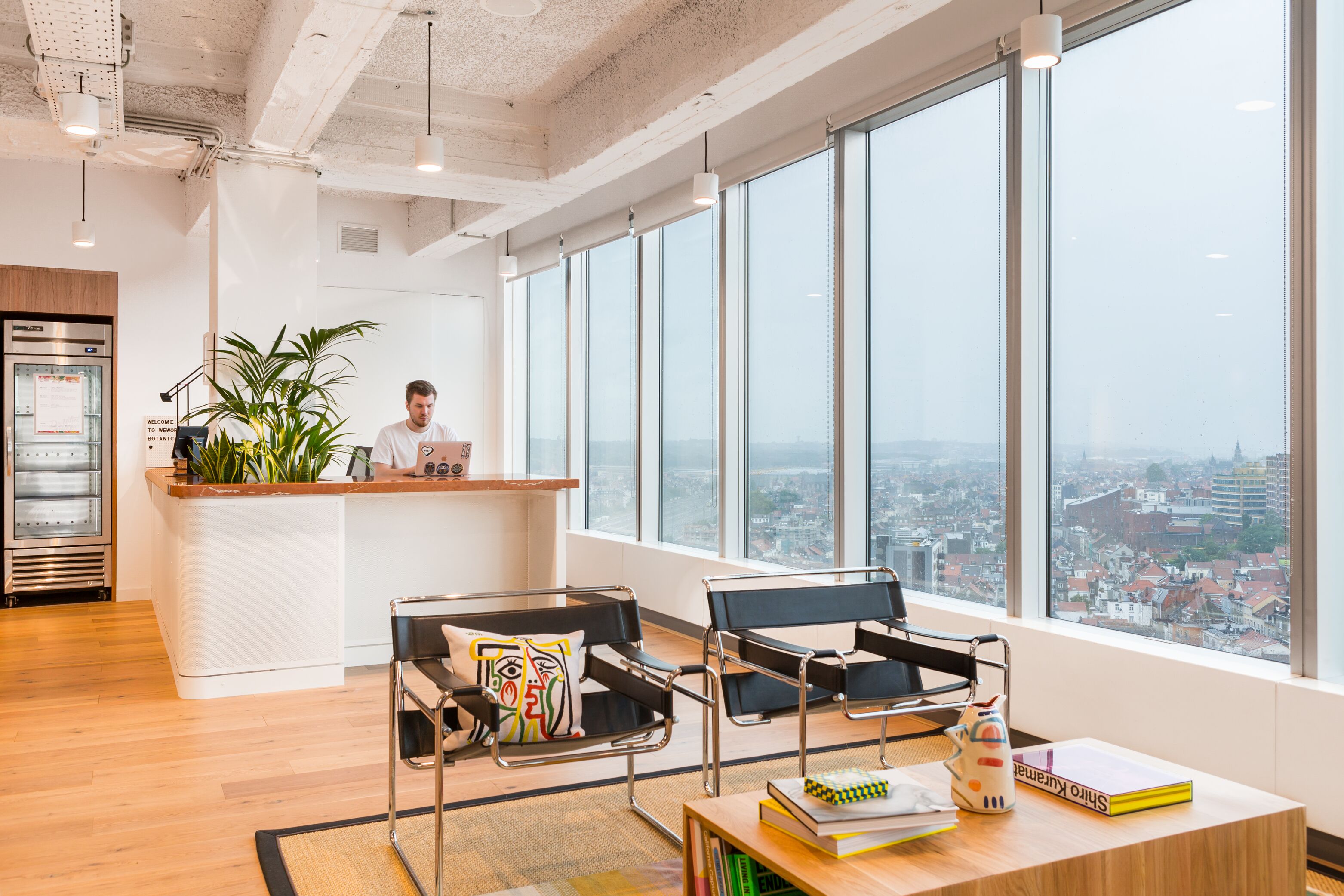 1 Person Coworking Desk