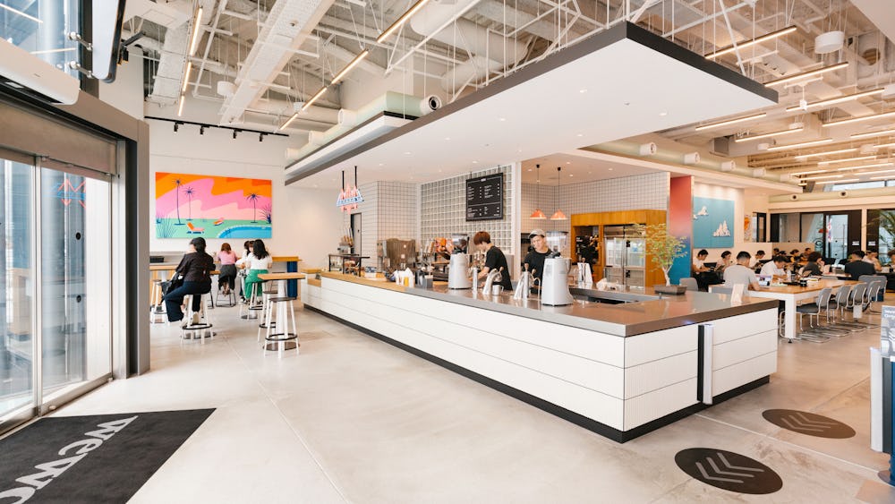 神宮前の共用オフィススペース Wework 神宮前の共用オフィススペース Wework