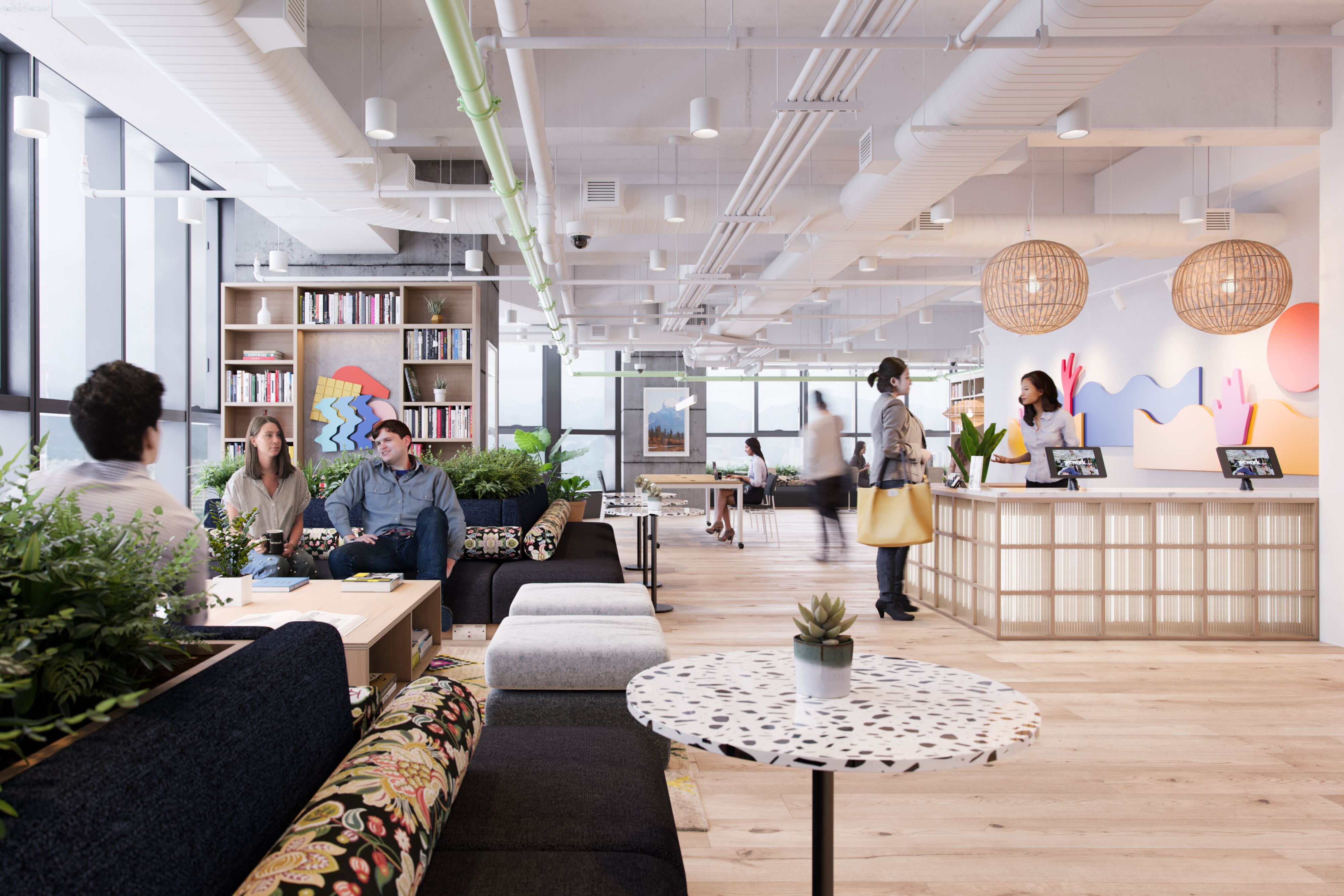 Hon Kwok Center Coworking Office Space In Futian Cbd Wework