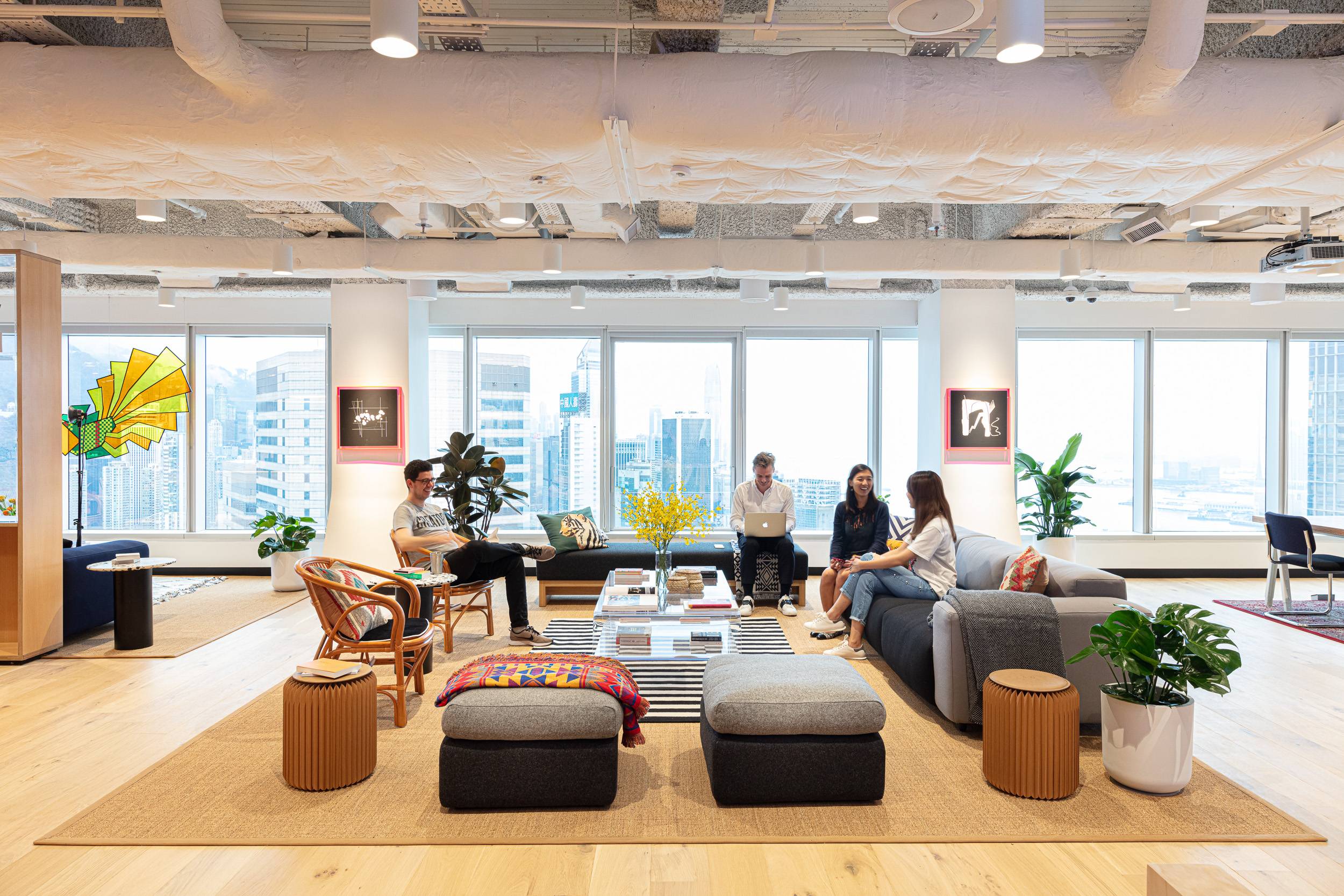 Shared Office Spaces In Hong Kong Wework