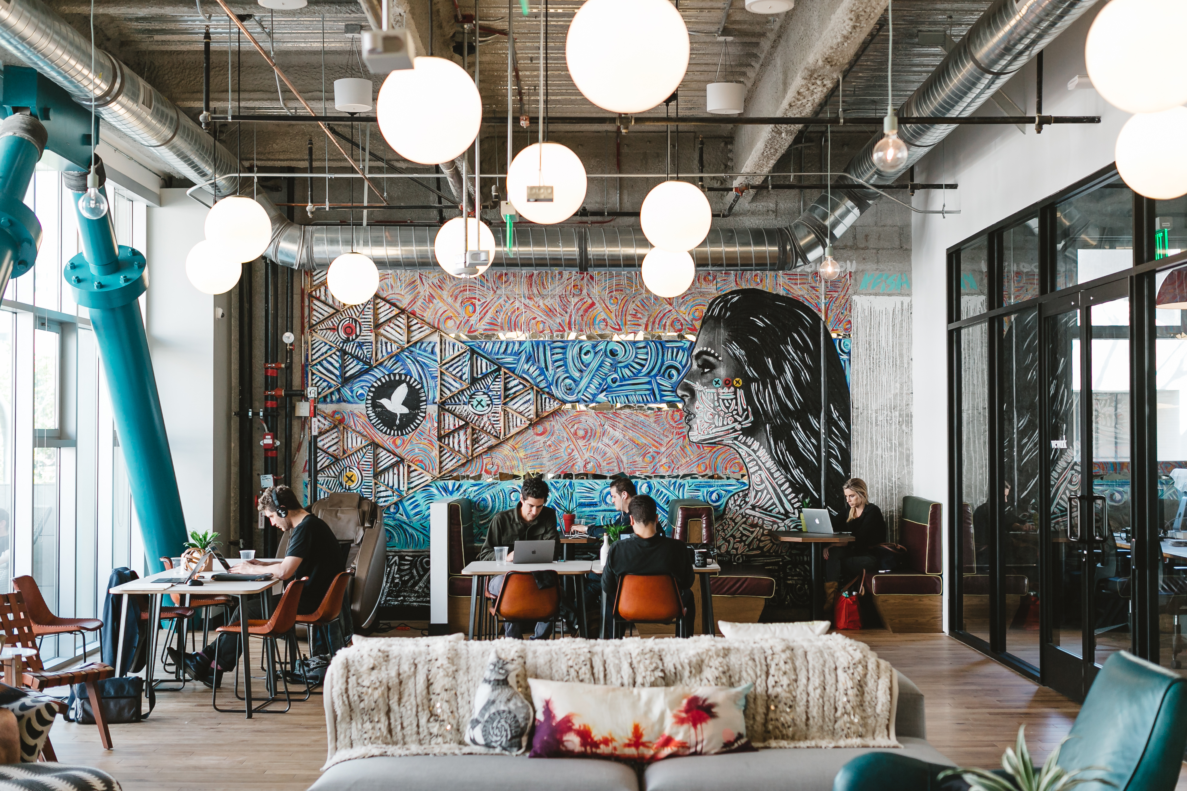 312 Arizona Ave Coworking Private Offices Wework